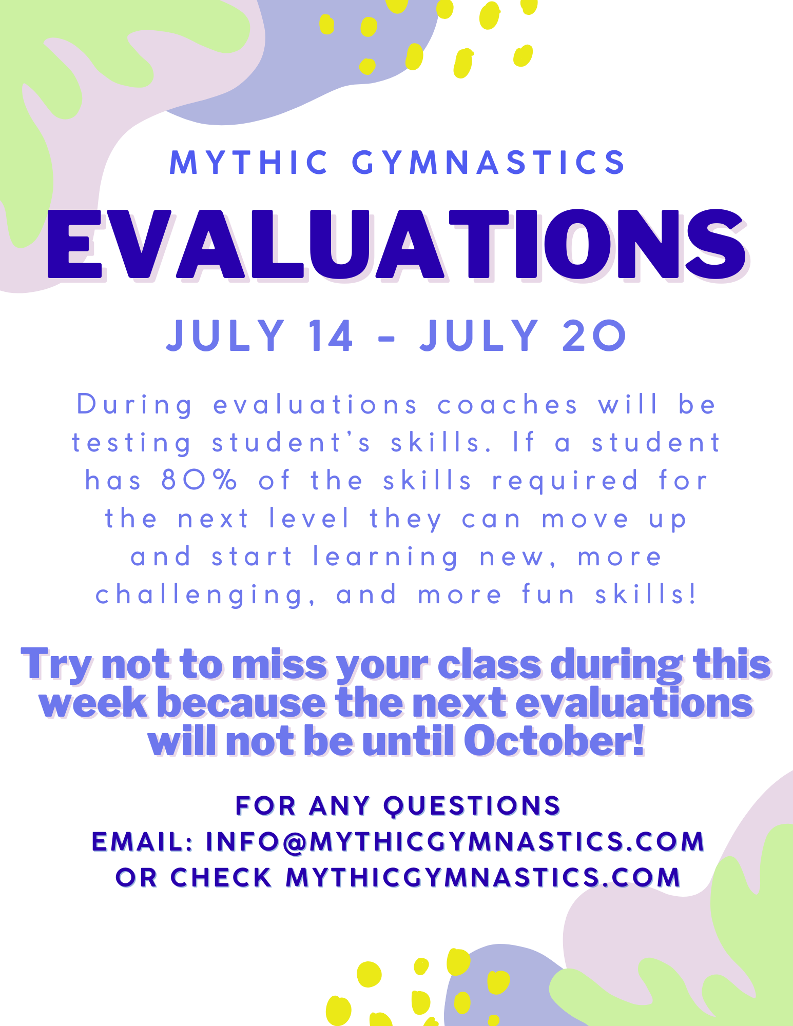 Evaluations (8)
